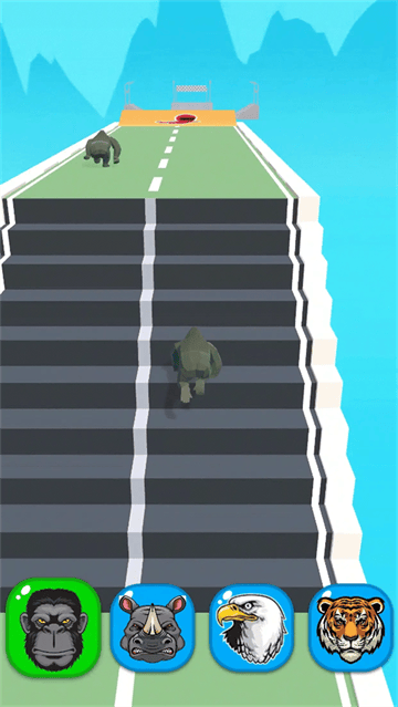 动物赛跑游戏
