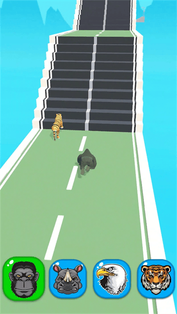 动物赛跑游戏