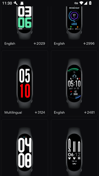 小米手环5表盘自定义工具旧版本(Watchfaces for Mi Band 5) v6.0.0.1 安卓版