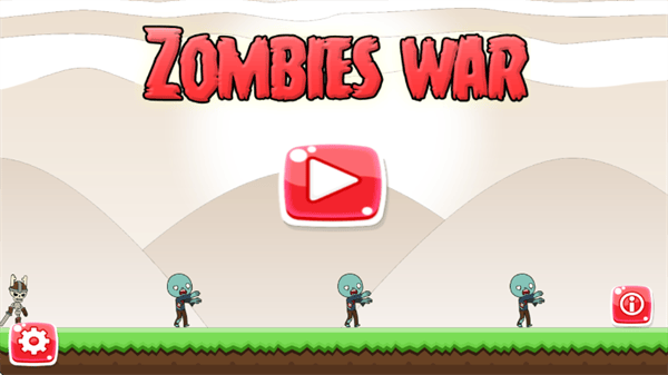 弹弓僵尸战争游戏(Angry zombies) v2.0.0.3 安卓版
