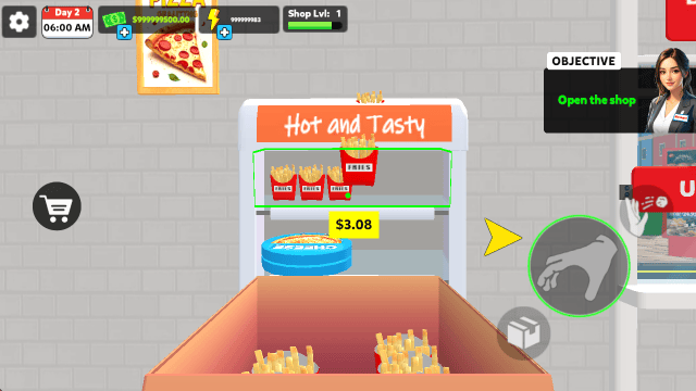 披萨店模拟3D游戏(Pizza Shop Simulator 3D) v0.6.1 安卓版