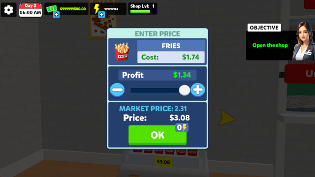 披萨店模拟3D游戏(Pizza Shop Simulator 3D) v0.6.1 安卓版