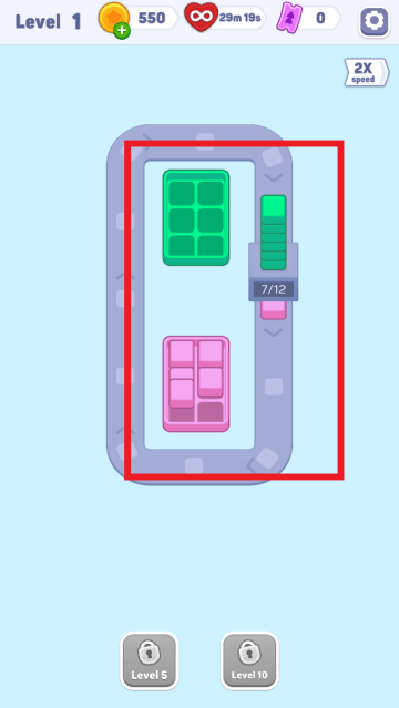 排序拼图游戏(Color Cube Match)