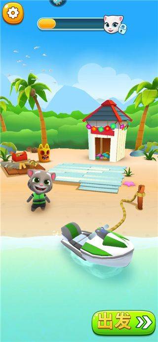 汤姆猫的摩托艇官方正版 v1.4.1.916 安卓版