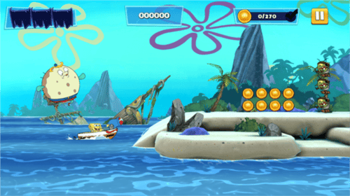 海绵宝宝蟹堡追击令安卓下载(Spongebob)v1.0 最新版