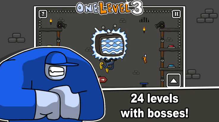 火柴人越狱3游戏(One Level 3: Stickman Jailbreak)v1.6 安卓版