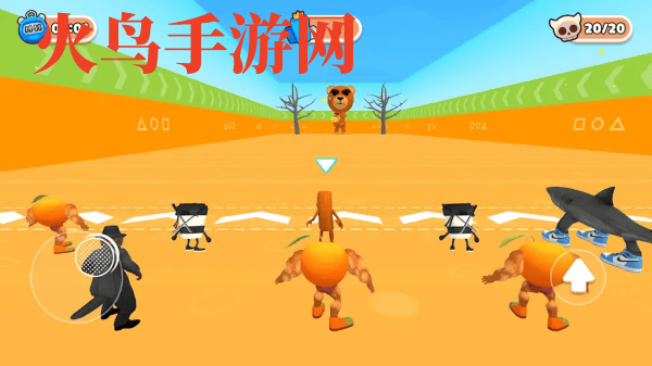 特拉拉拉男子赛跑游戏(Silly Guys Race: Fall & Run)